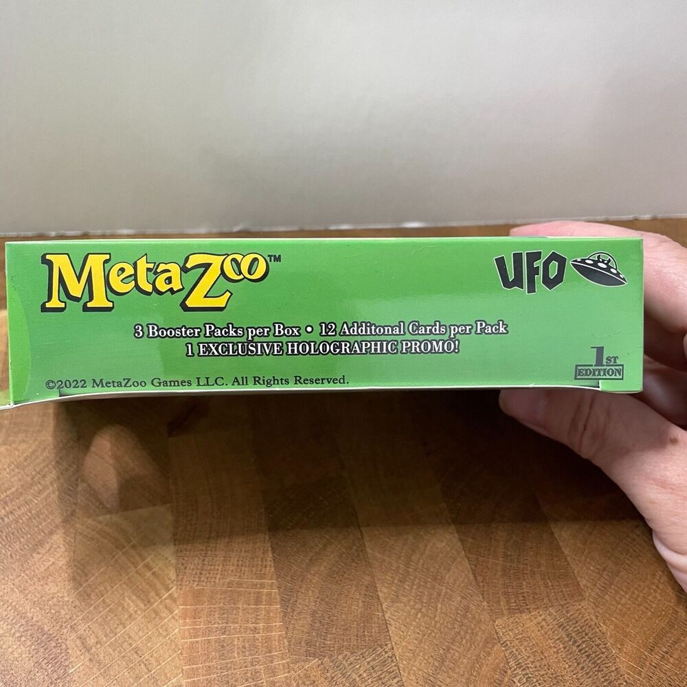 MetaZoo Collectible Card Game UFO 1st Edition Hanger Box w/ 1 Exclusive Promo - Picture 5 of 6